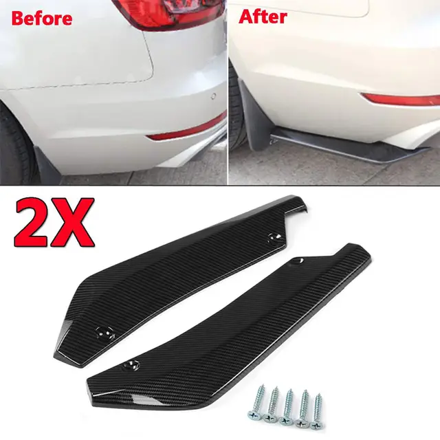 Universal Rear Bumper Canards/Splitters