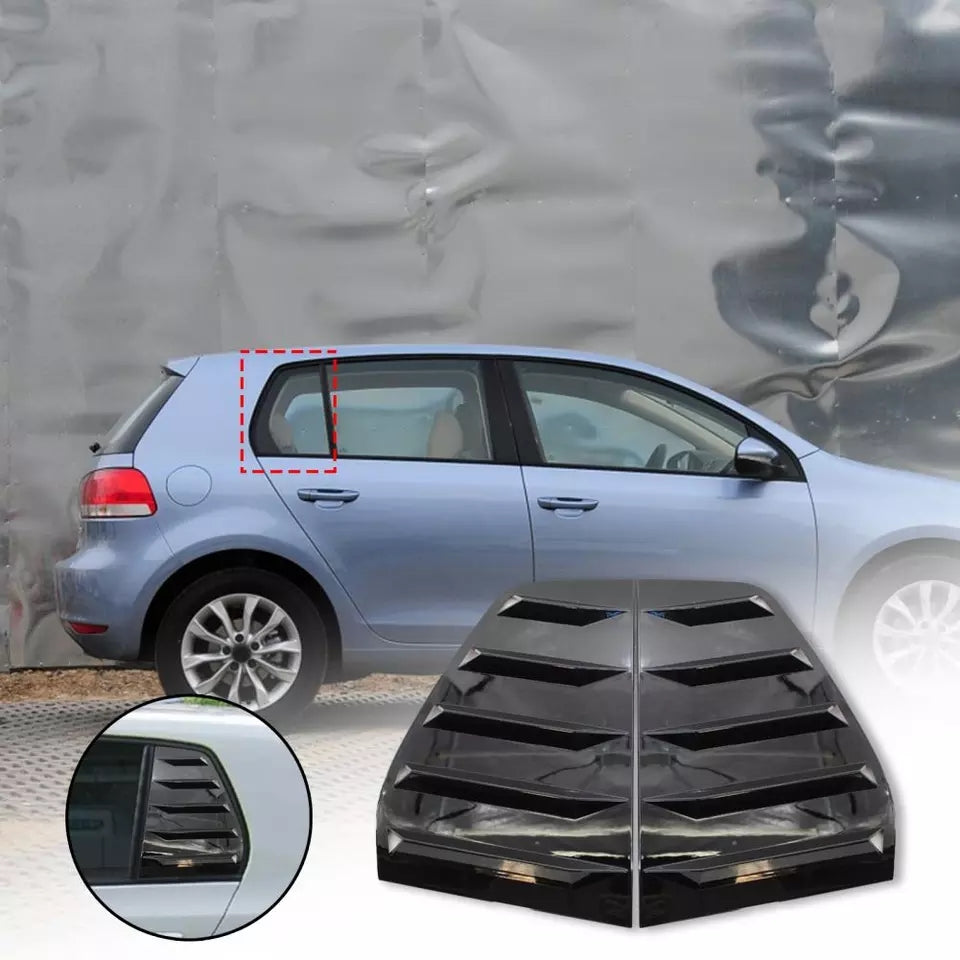 Golf 6 GTI/R Line Window Louvers