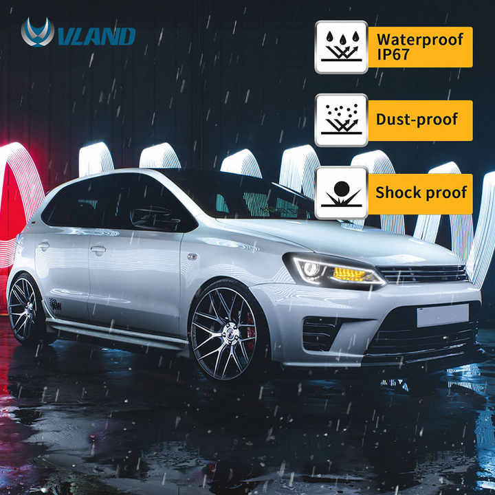 Polo 6 Vland LED Headlights