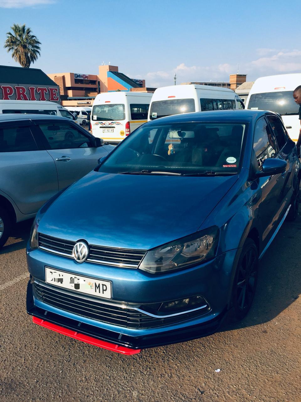 Polo 6 4pc front lip