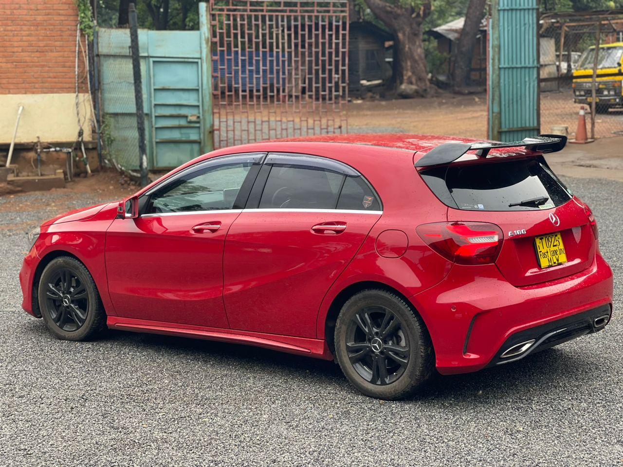 Mercedes W176 Roof Spoiler