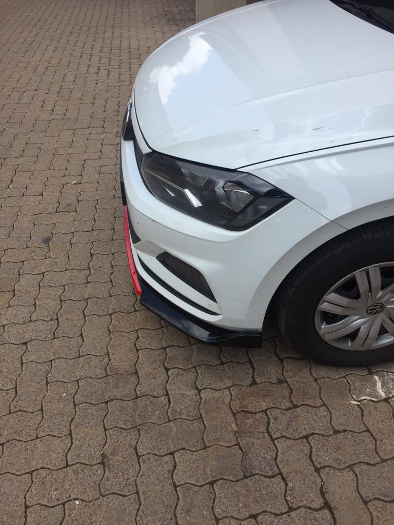 Polo 8 4pc Front Lip