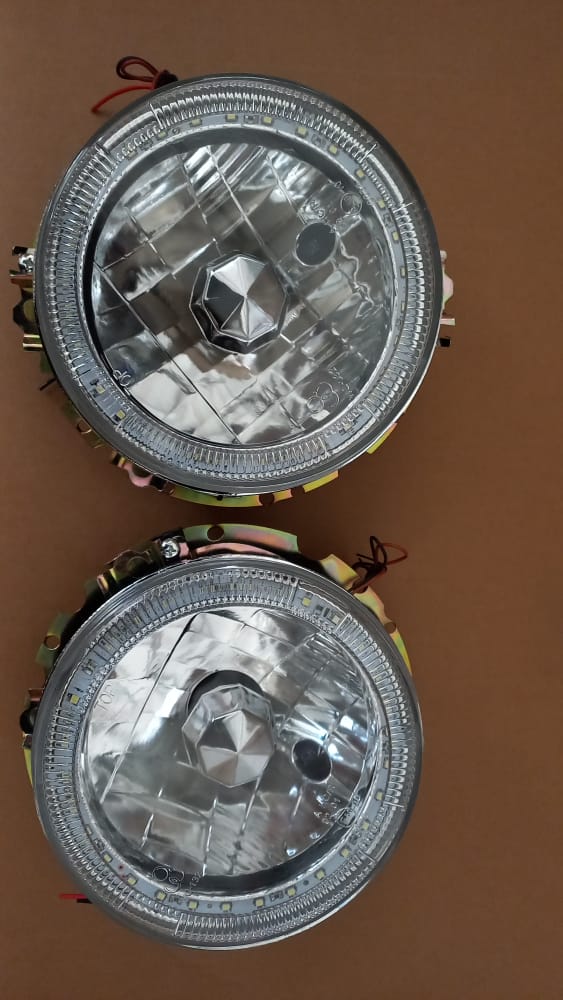 Golf 1 Outer Angel Eye Headlights