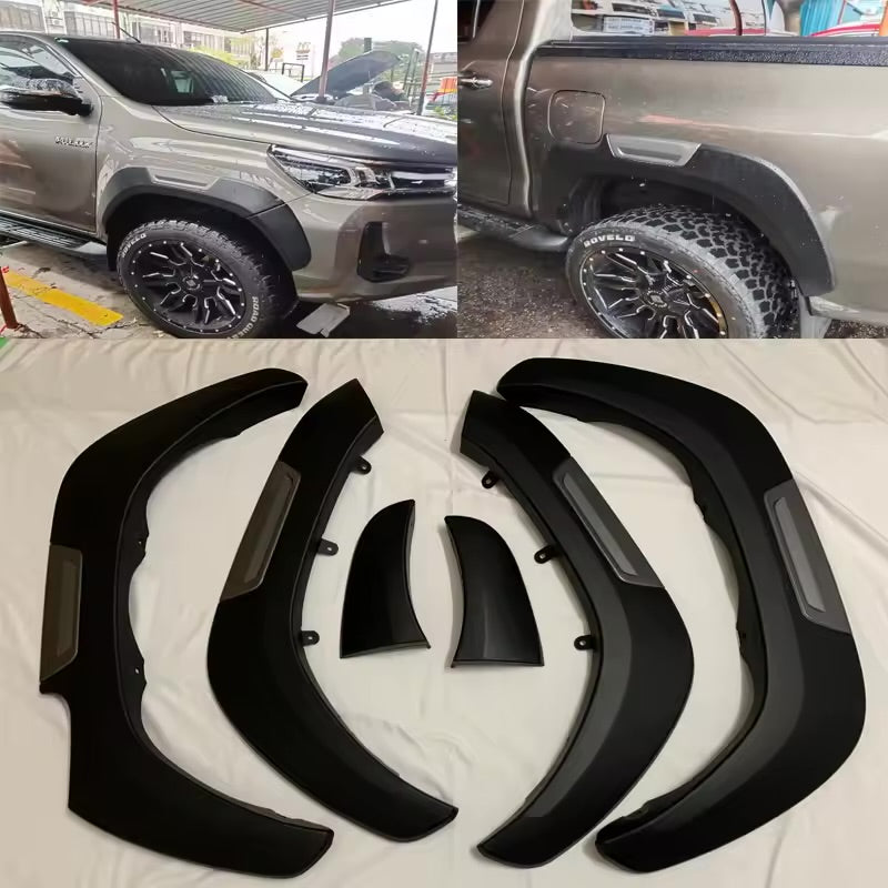 Toyota Hilux GD-6 Wheel Arch Fender Flares (2016–2021)