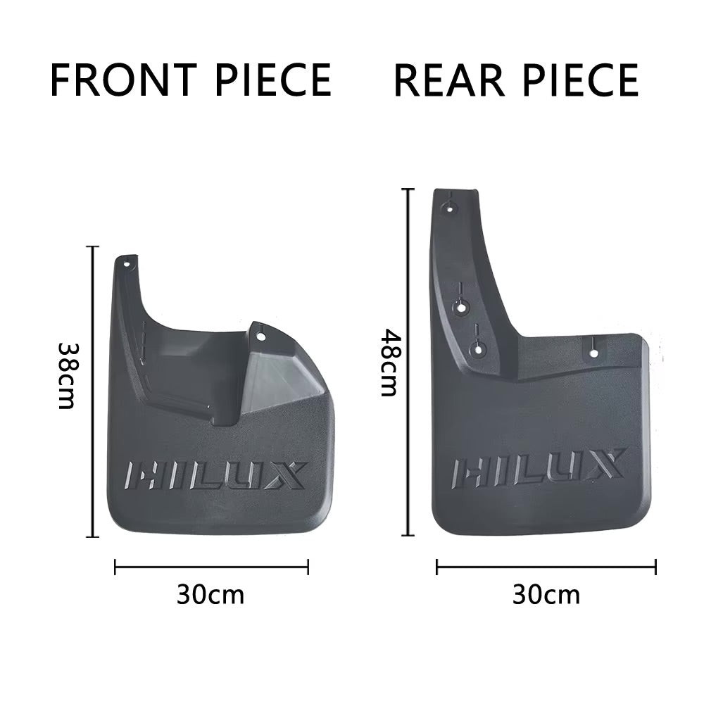 Toyota Hilux Mudflaps 2016-2023