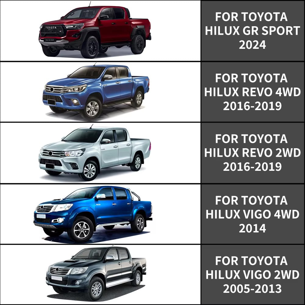 Toyota Hilux Mudflaps 2016-2023