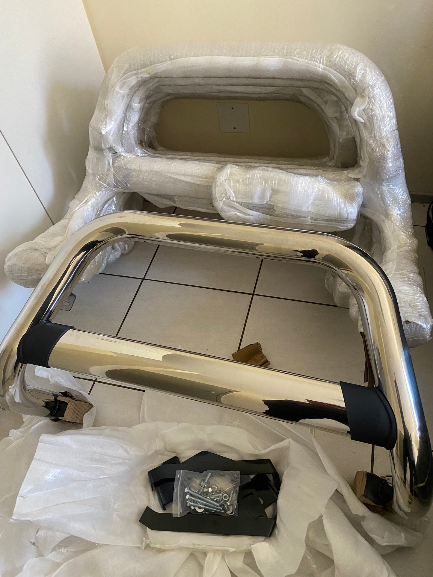 Hilux GD6 Chrome Nudge bar