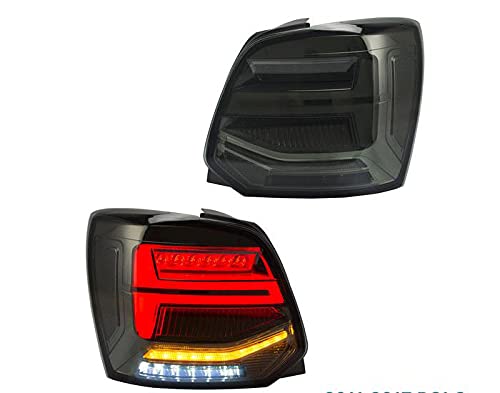 Black Polo 6 LED Sequential Taillights